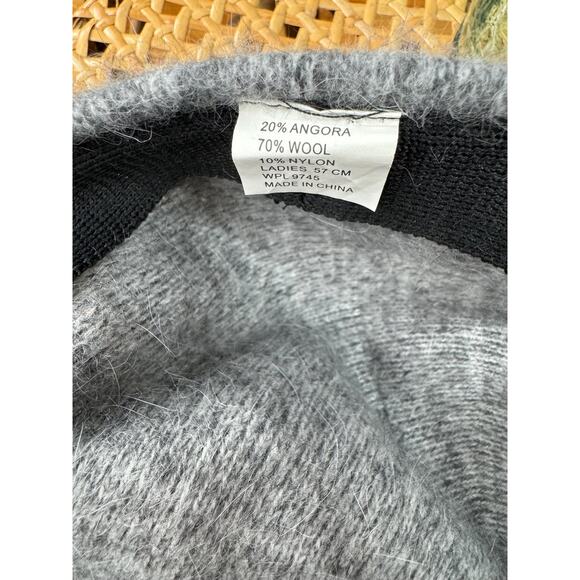 Vintage Gray Wool Newsboy Cap - Picture 7 of 8